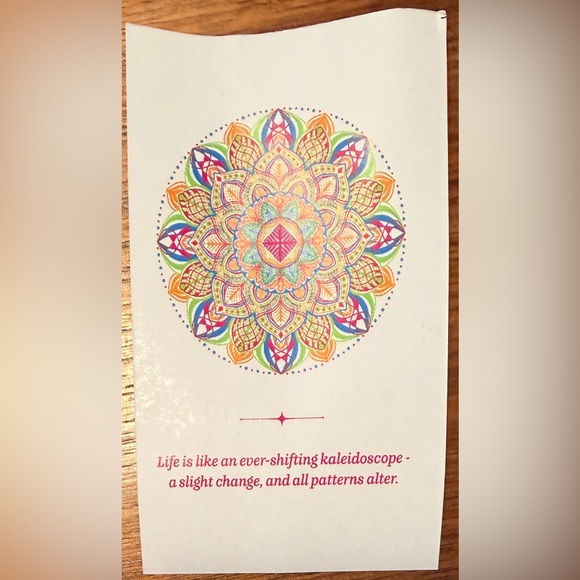 NIB Handmade Roorkee Institute Etched Brass Kaleidoscope - Picture 2 of 10